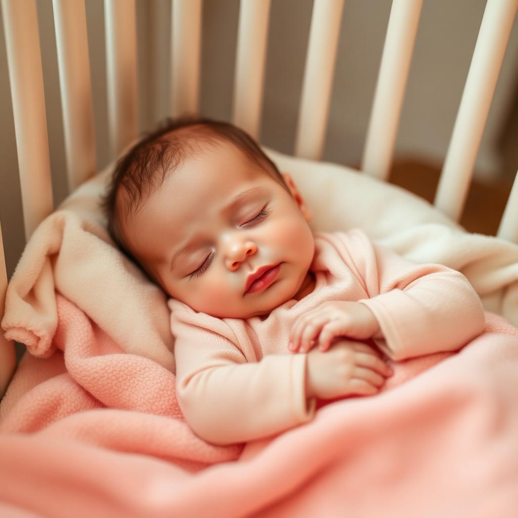 Bebê dormindo calmamente